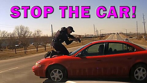 Officer Holds Driver At Gunpoint From The Hood Of The Car! LEO Round Table S08E81