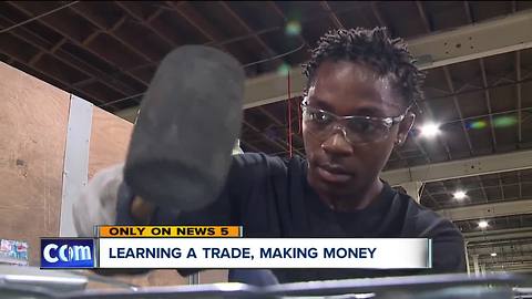 CMSD apprenticeship fast-tracks kids' careers