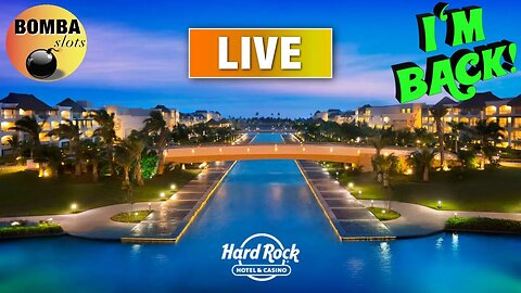 🔴 LIVE JACKPOT!! From HARD ROCK PUNTA CANA! #Casino #SlotMachine #jackpot