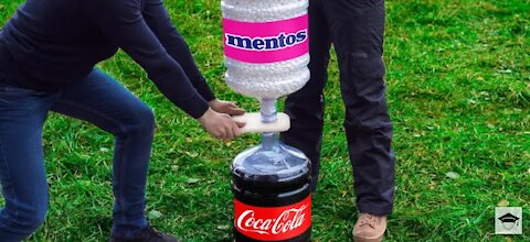 coke with Mentos experiment