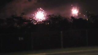 New Years Fireworks in Kailua Hawaii 2022/2023