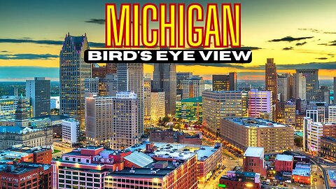 Epic Drone Flight over Michigan: Discover the Beauty of the Great Lakes State from Above