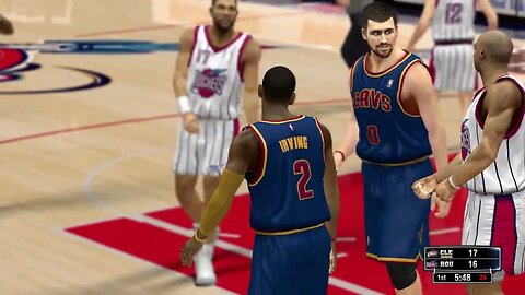 NBA Simulations: The 2016 Cleveland Cavaliers vs The 1997 Houston Rockets @ The Summit