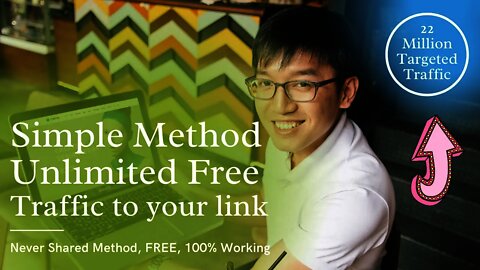 🤑 One Simple Method To Drive Unlimited Free Traffic To Your Link, Affiliate Marketing, FREE TRAFFIC
