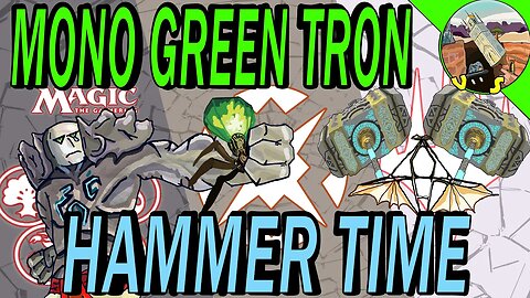 Mono Green Tron VS Hammer Time｜Double Tap ｜MTGO Modern League Match
