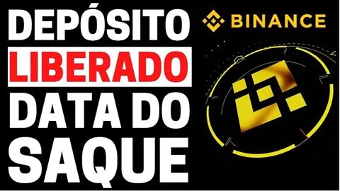 BINANCE RETOMA DEPOSITOS VIA PIX E SAQUES SERÁ O PRÓXIMO A SER LIBERADO