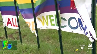 LGBTQ sign at an OP church vandalized, police investigating as a hate crime