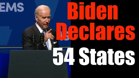 Joe Biden Declares there are 54 States! Civics Lesson From El Presidente