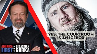 Yes, the courtroom is an icebox. Boris Epshteyn with Sebastian Gorka on AMERICA First