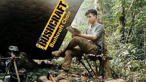 Survival building Adventures | bushcraft chair
