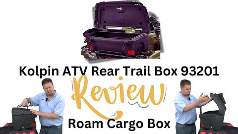 Dependable Kolpin ATV Rear Trail Box 93201 Overview