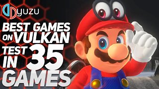 YUZU | TESTE EM 35 JOGOS - OS MELHORES NO VULKAN | i5 9300H + GTX 1650 + 16 GB RAM