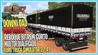 Mod Grátis BITREM CURTO PARA EURO TRUCK SIMULATOR 2 VERSÃO 1.41