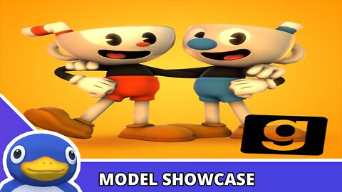 Cuphead & Mugman (GMOD Model Showcase)