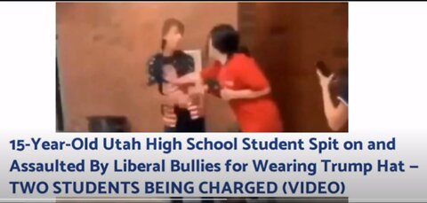Students Assault MAGA Teen Get Expelled & Charged!