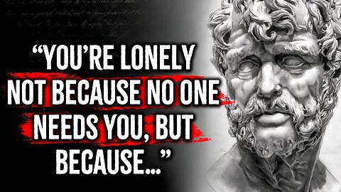 Seneca's Life Lessons to Learn in Youth and Avoid Regrets in Old Age (Stoicism)