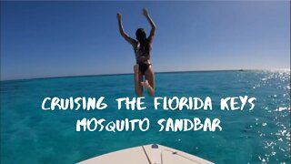 Cruising the Florida Keys Winter 2021 Key Largo's Mosquito Sandbar Gopro 10 5K #floridakeys