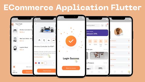 ECommerce App Flutter | Flutter ECommerce UI Complete Source Code