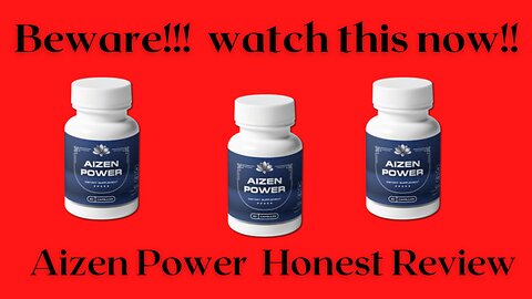 AIZEN POWER ((BEWARE!!)) WATCH THIS NOW!!! |AIZEN POWER REVIEW |