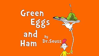 Green Eggs and Ham by Dr. Seuss - Read Along Book