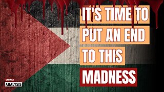 The madness should stop in Israel/Palestine