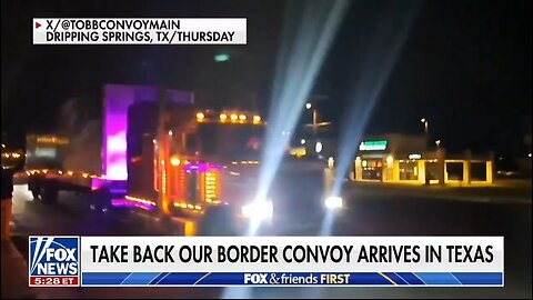 Take Back Our Border Convoy Arrives In Texas