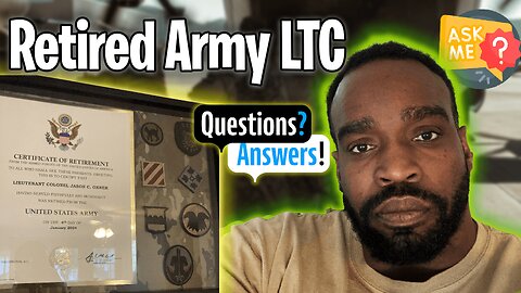 Q&A With Retired Army Lieutenant Coronel Your Military Question's Answers