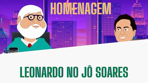 Leonardo Programa do Jô "Homenagem"