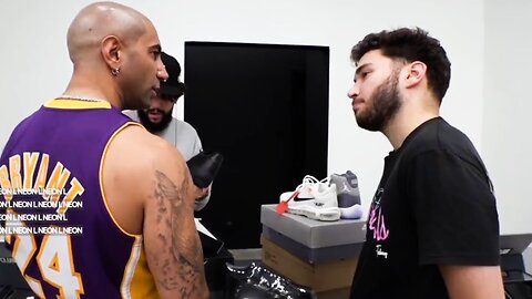 Adin Ross & Fousey Goes Sneakers Shopping