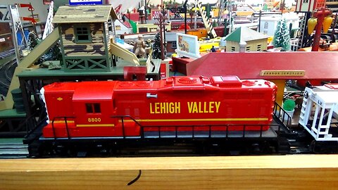Lionel Lehigh Valley 8800 GP 9 Diesel Locomotive