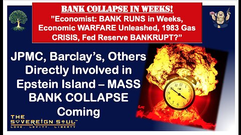 Economist:💥BANK RUNS💥 in Weeks, Economic WARFARE Unleashed, 1983 Gas CRISIS, Fed Reserve BANKRUPT?