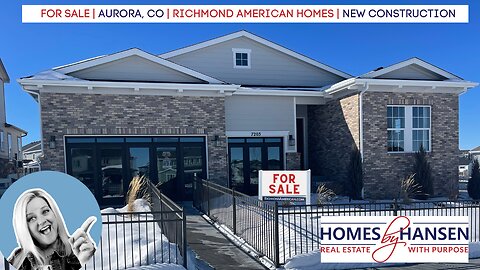 Aurora, CO | Richmond American Homes | Powell plan | 2,608 sq. feet + basement | Aurora Resevoir