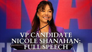 VP Candidate Nicole Shanahan: Full Speech