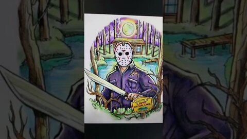 Jason Friday the 13th - I Want to Draw ✍️- Shorts Ideas 💡