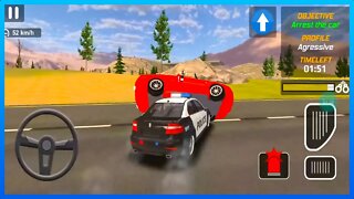 Police Car Chase Cop Simulator 2022 police chase, randomly crash #10