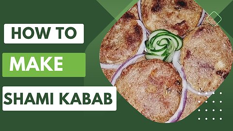 Kitchen With Musfara Presents: Authentic Pakistani Shami Kabab Recipe 🍽️🔥