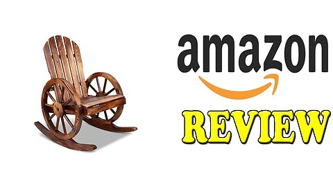 Wagon Wheel Adirondack Style Garden Chair Review