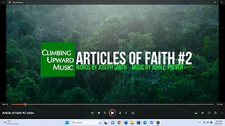 New Music for Articles of Faith #2 video