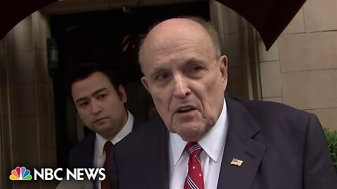 Rudy Giuliani surrenders at Georgia jail, says previous false statements don’t admit guilt