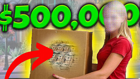 Blackhawk Casino ROBBERY! (She put $500,000 in a box!)