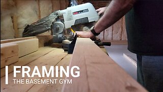 Building a Basement GYM Series (Framing)