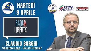 🔴 60ª Puntata della rubrica Scuola di Magia di Claudio Borghi su Radio Libertà (09/04/2024).