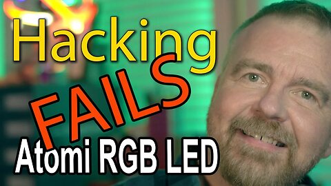 Hacking the Atomi RGB LED String Lights: Failure!