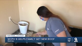 Rental home ceiling collapsing; mom can't get help