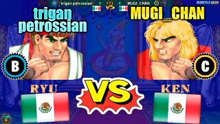 Street Fighter II': Champion Edition (trigan petrossian Vs. MUGI_CHAN) [Mexico Vs. Mexico]