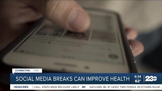 Social media breaks can improve health study finds
