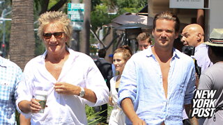 Rod Stewart's son Sean rushed to hospital after being 'hit by a truck'
