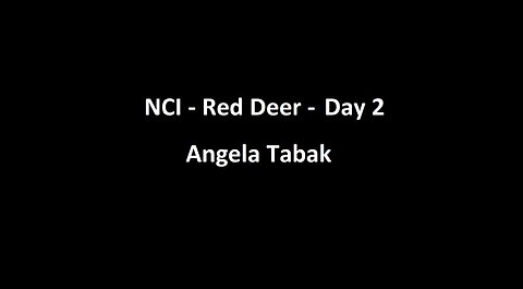 National Citizens Inquiry - Red Deer - Day 2 - Angela Tabak Testimony