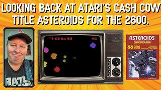 Looking back at the smash hit Asteroids for the Atari 2600