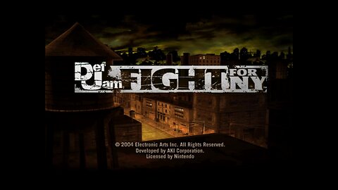Def Jam Fight for NY (Nintendo Gamecube): One on One Gameplay Presentation